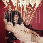 Penney de Jager (Date Uknown) at studio in Amsterdam.

[keywords]Posed, Half Length, Eyecontact, Sofa[/keywords]